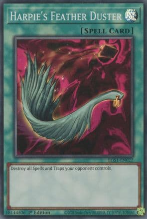 Harpie's Feather Duster — Yu-Gi-Oh! card
