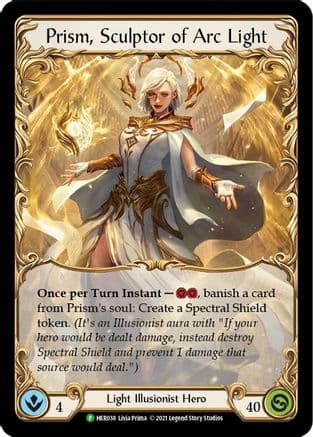Prism, Sculptor of Arc Light - HER038 — Flesh and Blood: Promo Cards