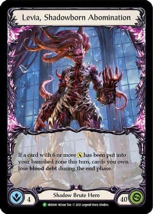 Levia, Shadowborn Abominationn - HER040 — Flesh and Blood: Promo Cards
