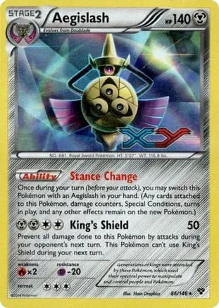 Aegislash - 86/146 (Prerelease) — XY Promos