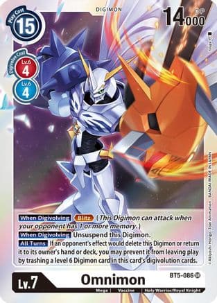 Omnimon (Tamer's Evolution Box -Rise of Digimon-) — Battle of Omni