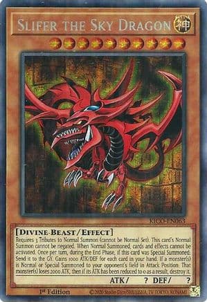 Slifer the Sky Dragon (Secret Pharaoh's Rare) — Yu-Gi-Oh! card