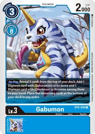Gabumon — Battle of Omni