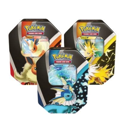Eevee Evolutions Tin [Set of 3] — Miscellaneous Cards & Products