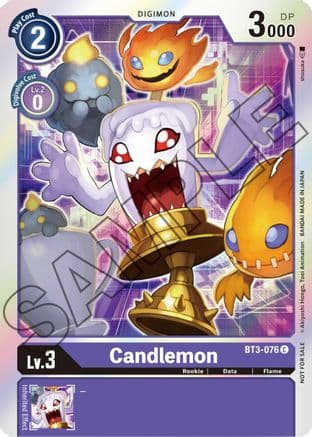 Candlemon - BT3-076 (Event Pack 1) — Release Special Booster 1.0