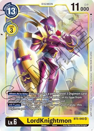 LordKnightmon - BT5-045 (Event Pack 1) — Battle of Omni