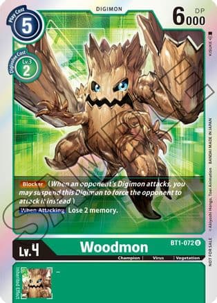 Woodmon - BT1-072 (Event Pack 1) — Release Special Booster 1.0