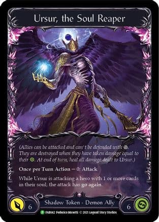 Ursur, the Soul Reaper - FAB042 — Flesh and Blood: Promo Cards