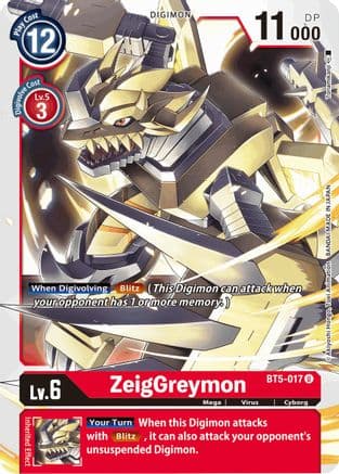 ZeigGreymon — Battle of Omni