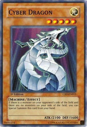 Cyber Dragon — Cybernetic Revolution Yu-Gi-Oh! card by KAZUKI TAKAHASHI