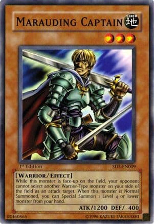 Marauding Captain — Structure Deck: Warrior's Triumph Yu-Gi-Oh! card by KAZUKI TAKAHASHI