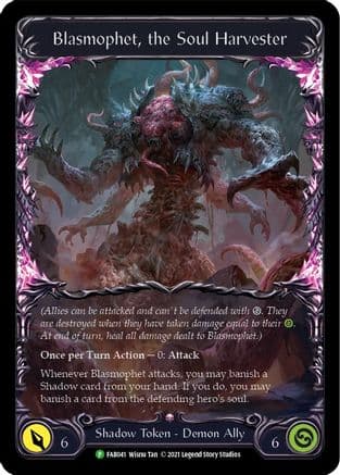 Blasmophet, the Soul Harvester - FAB041 — Flesh and Blood: Promo Cards