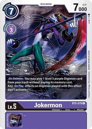 Jokermon — Battle of Omni Digimon Card Game card by ryuda_1