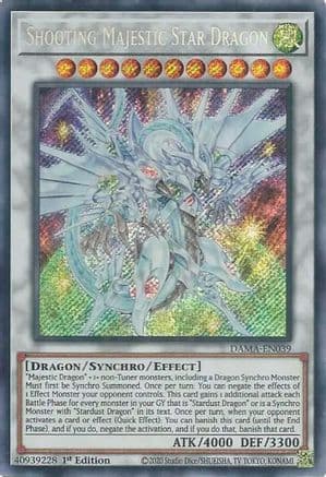 Shooting Majestic Star Dragon — Yu-Gi-Oh! card