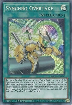 Synchro Overtake — Yu-Gi-Oh! card