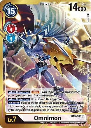 Omnimon (Alternate Art - sasasi) — Battle of Omni Digimon Card Game card by sasasi