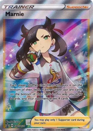 Marnie - SWSH121 — SWSH: Sword & Shield Promo Cards