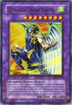 Elemental Hero Tempest — Elemental Energy