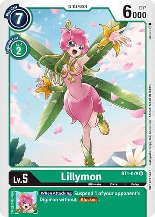 Lillymon - BT1-079 (Tamer Party Vol. 2 Promo) — Release Special Booster 1.0