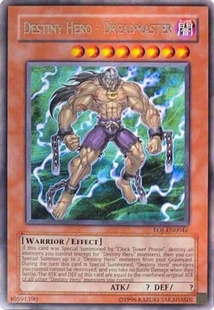 Destiny Hero - Dreadmaster (EOJ-EN004K) — Redemption Replacement