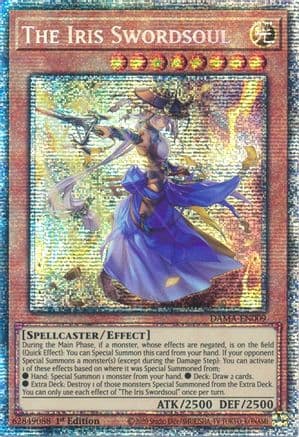 The Iris Swordsoul (Starlight Rare) — Yu-Gi-Oh! card