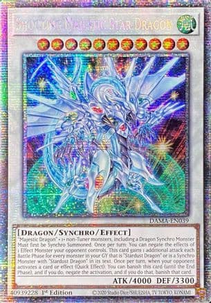 Shooting Majestic Star Dragon (Starlight Rare) — Yu-Gi-Oh! card
