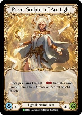 Prism, Sculptor of Arc Light - HER030 — Flesh and Blood: Promo Cards