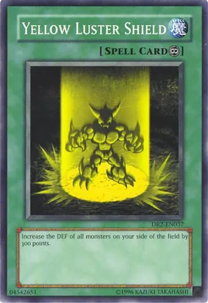 Yellow Luster Shield — Dark Revelation Volume 2