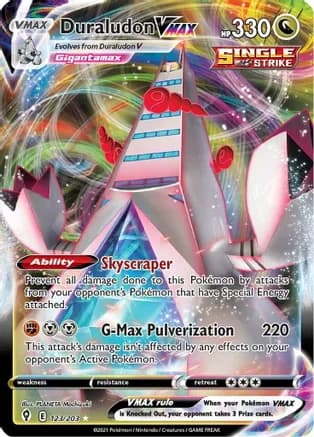 Duraludon VMAX — SWSH07: Evolving Skies Pokémon TCG card by PLANETA Mochizuki