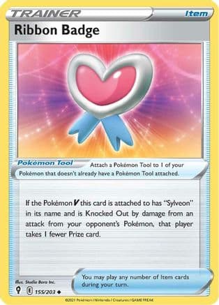 Ribbon Badge — SWSH07: Evolving Skies Pokémon TCG card by Studio Bora Inc.