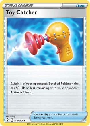 Toy Catcher — SWSH07: Evolving Skies Pokémon TCG card by sadaji