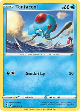 Tentacool — SWSH07: Evolving Skies
