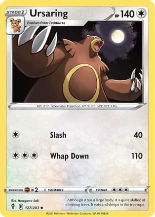 Ursaring — SWSH07: Evolving Skies
