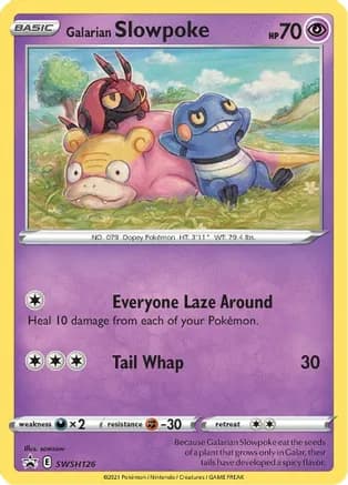 Galarian Slowpoke - SWSH126 — SWSH: Sword & Shield Promo Cards