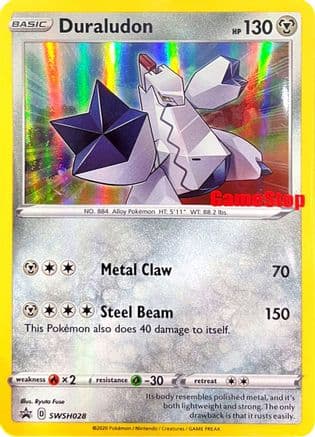 Duraludon - SWSH028 (Gamestop Exclusive) — Miscellaneous Cards & Products Pokémon TCG card by Ryota Iwami