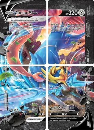 Zacian V-UNION [Set of 4] — SWSH: Sword & Shield Promo Cards
