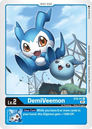 DemiVeemon (Judge Pack 2) — Digimon Card Game card