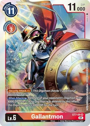 Gallantmon — Starter Deck 07: Gallantmon Digimon Card Game card by Atsushi Shibata, Toei Animation