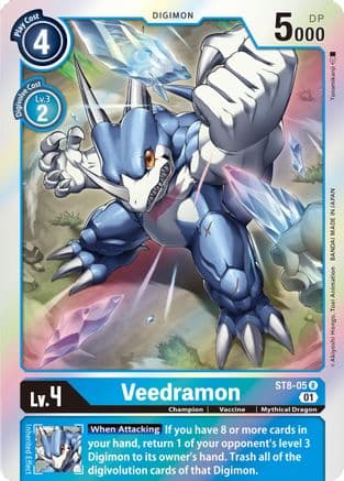 Veedramon — Starter Deck 08: Ulforce Veedramon Digimon Card Game card by Tomomi