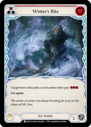 Winter's Bite (Red) — Tales of Aria Flesh and Blood card by Marco González