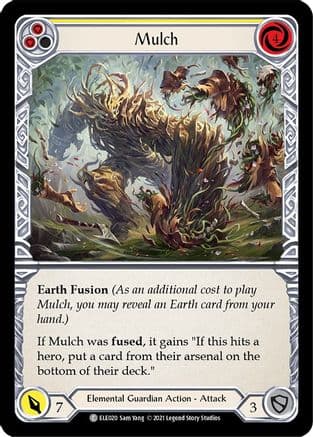 Mulch (Yellow) — Tales of Aria Flesh and Blood card by Sam Yang