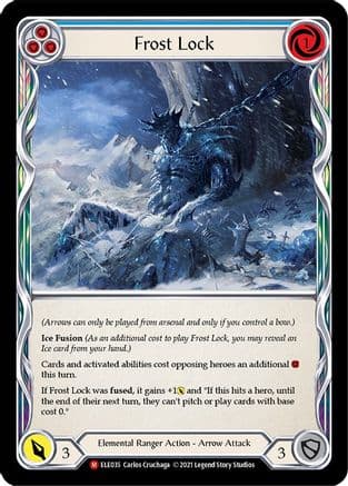 Frost Lock — Tales of Aria Flesh and Blood card by Carlos Cruchaga