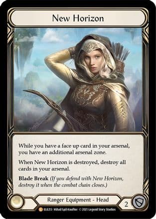 New Horizon — Flesh and Blood card