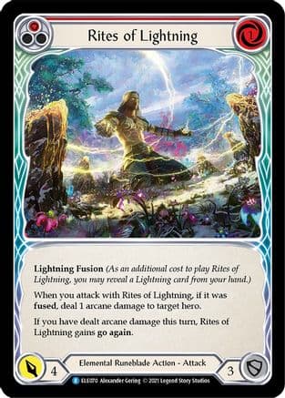 Rites of Lightning (Red) — Tales of Aria