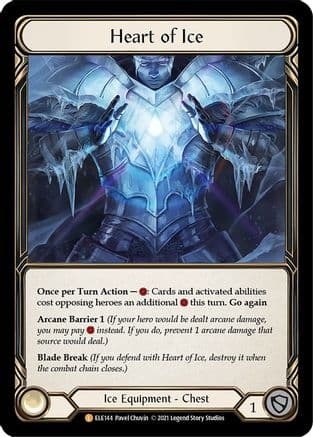 Heart of Ice — Flesh and Blood card