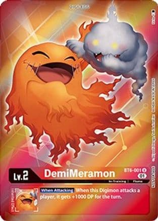 DemiMeramon (Box Topper) — Double Diamond
