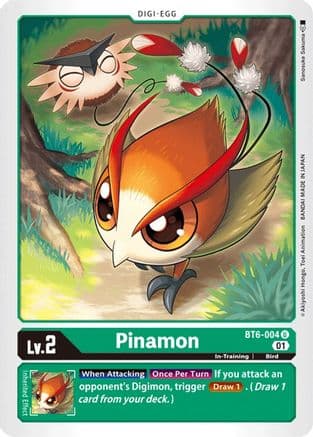 Pinamon — Double Diamond Digimon Card Game card by Sanosuke Sakuma