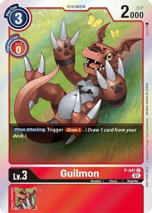 Guilmon — Digimon Promotion Cards