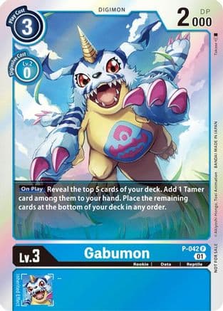Gabumon — Digimon Promotion Cards