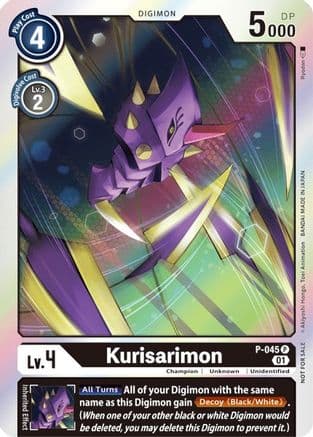 Kurisarimon — Digimon Promotion Cards